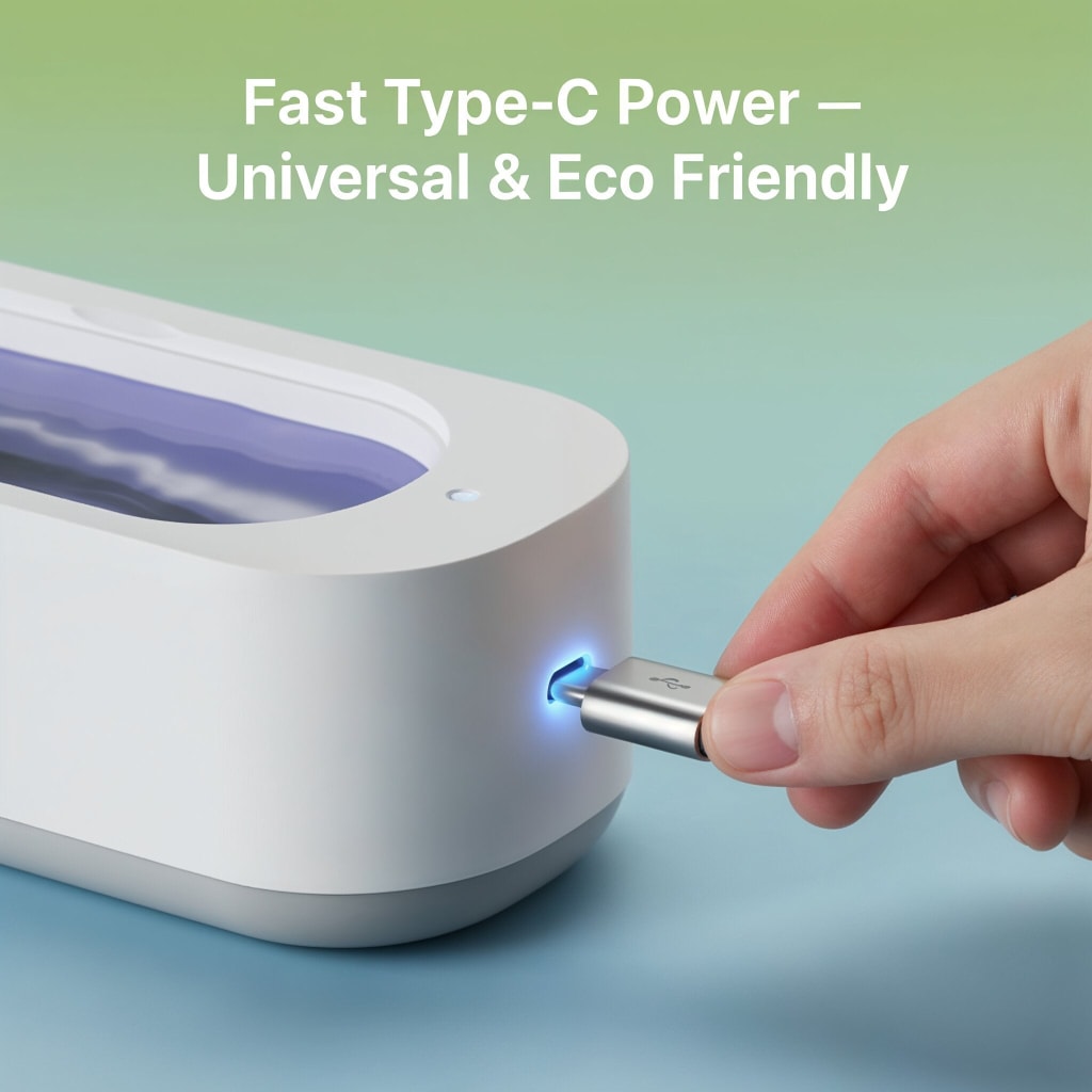 SomniGuard™ UltraWave Cleaner — Deep Clean. Zero Effort.